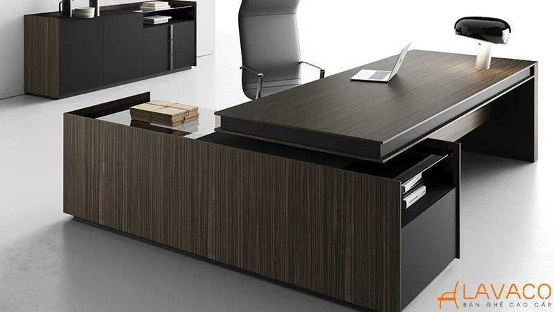 4+ Mẫu bàn làm việc giám đốc đẹp cao cấp, thiết kế hiện đại