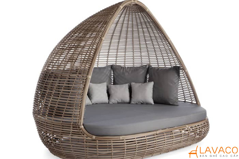 15 mẫu ghế hồ bơi giả mây đẹp, thoải mái và chất lượng
