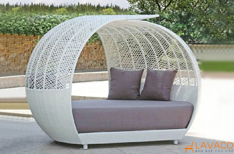 15 mẫu ghế hồ bơi giả mây đẹp, thoải mái và chất lượng