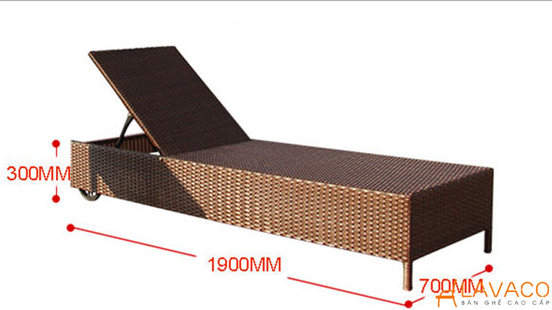 15 mẫu ghế hồ bơi giả mây đẹp, thoải mái và chất lượng