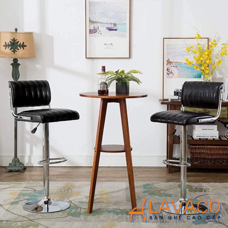 Lựa chọn 24 mẫu ghế quầy bar có lưng tựa đẹp, giá rẻ