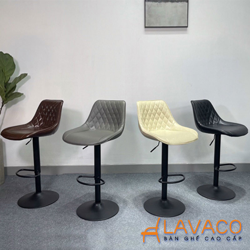 Lựa chọn 24 mẫu ghế quầy bar có lưng tựa đẹp, giá rẻ