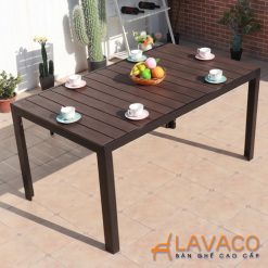 Ban-an-ngoai-troi-khung-nhom-mat-composite-gia-go