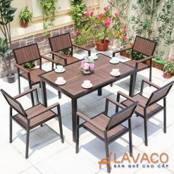 Bo-ban-ghe-san-vuon-chu-nhat-hien-dai