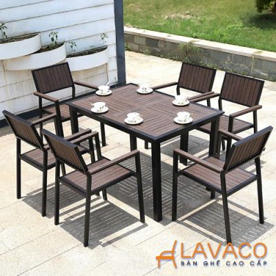 Bo-ban-ghe-san-vuon-chu-nhat-hien-dai