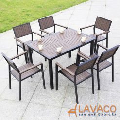 Bo-ban-ghe-san-vuon-chu-nhat-hien-dai