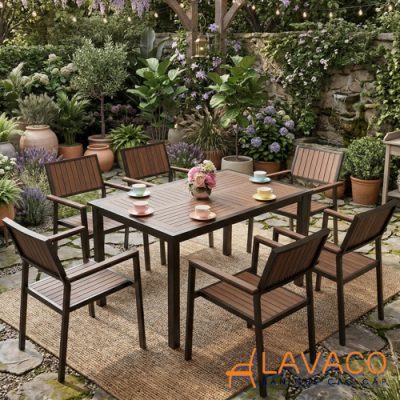 Bo-ban-ghe-san-vuon-chu-nhat-hien-dai