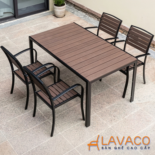 Bộ bàn sân vườn nan nhựa giả gỗ Bo-ban-san-vuon-nan-nhua-gia-go