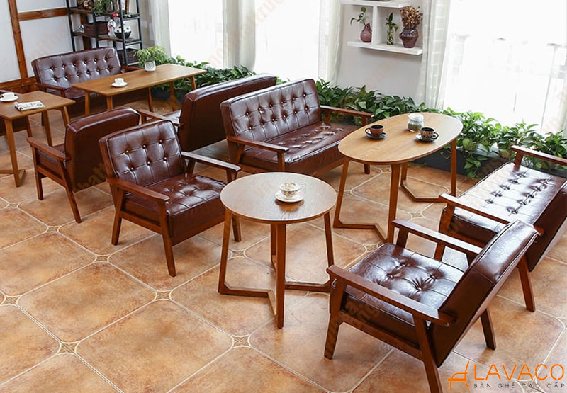 Tư vấn chọn mua 6 mẫu ghế sofa quán cafe thanh lý đẹp, giá rẻ