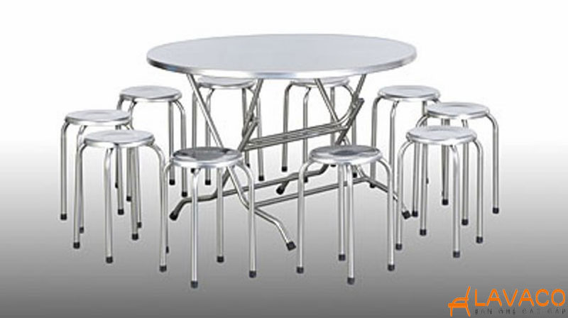 10 mẫu bàn ghế inox Tp.HCM giá rẻ, chất lượng đáng mua 2026