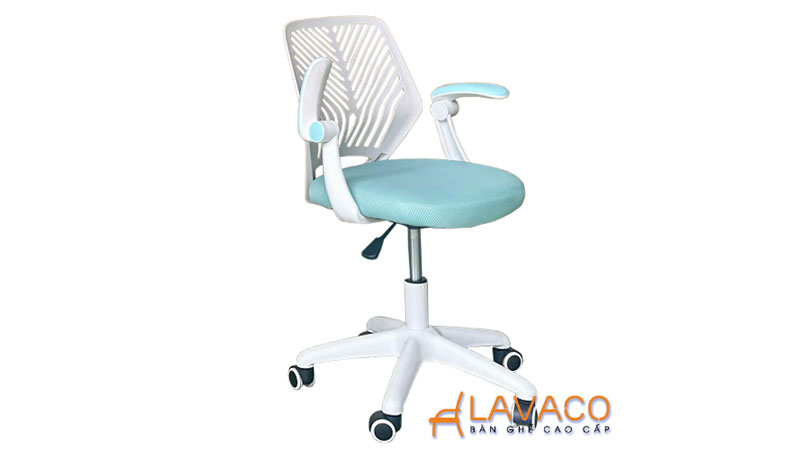 Ghế học sinh chân xoay có tay