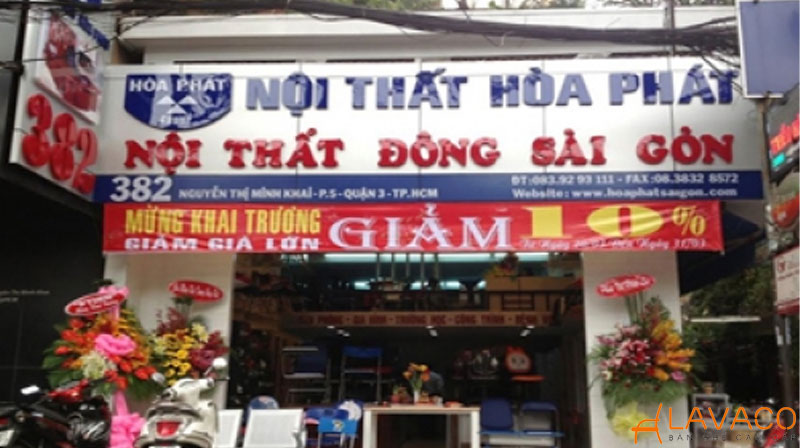 Danh sách showroom nội thất Hoà Phát tại Tp.HCM 2026