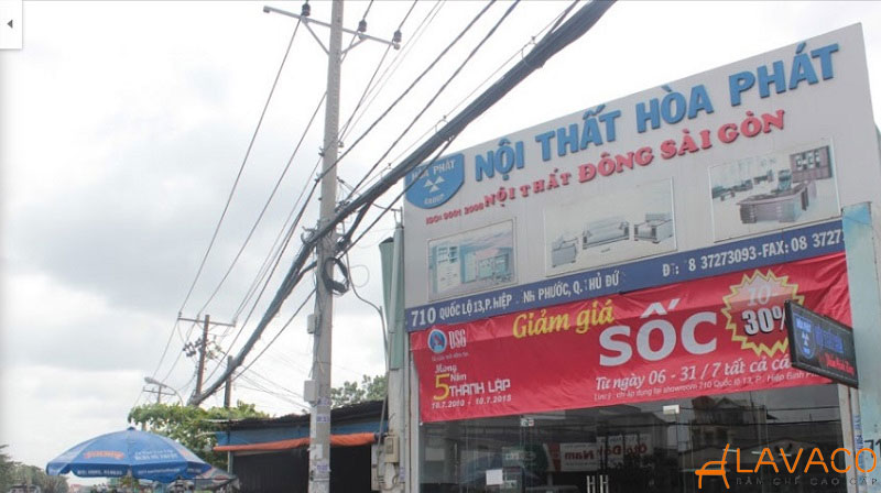 Danh sách showroom nội thất Hoà Phát tại Tp.HCM 2026