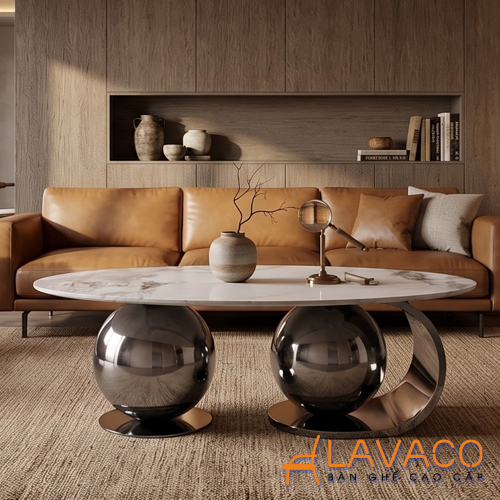 Bàn sofa chân inox mặt đá hình oval Ban-sofa-chan-inox-mat-da-hinh-oval