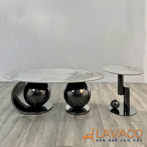 Bộ bàn sofa đôi chân inox mặt đá Bo-ban-sofa-doi-chan-inox-mat-da