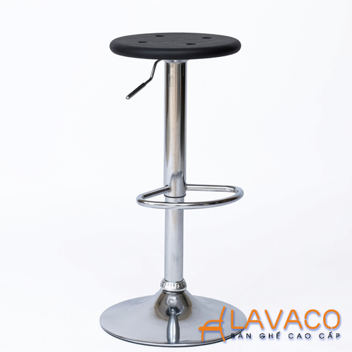 Ghế bar nệm tròn chân trụ nâng hạ Ghe-bar-nem-tron-chan-tru-nang-ha