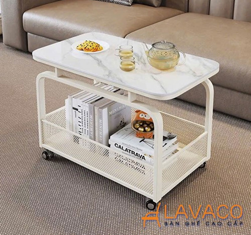 Mẫu bàn trà cho căn hộ 1 phòng ngủ.