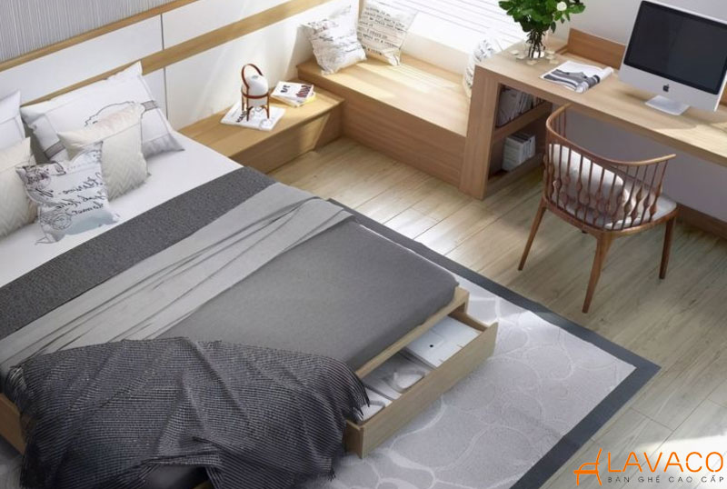 Màu sắc cũng ảnh hưởng đáng kể đến cảm nhận về diện tích.