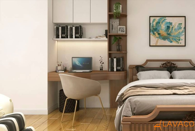 Tận dụng khu vực đầu giường