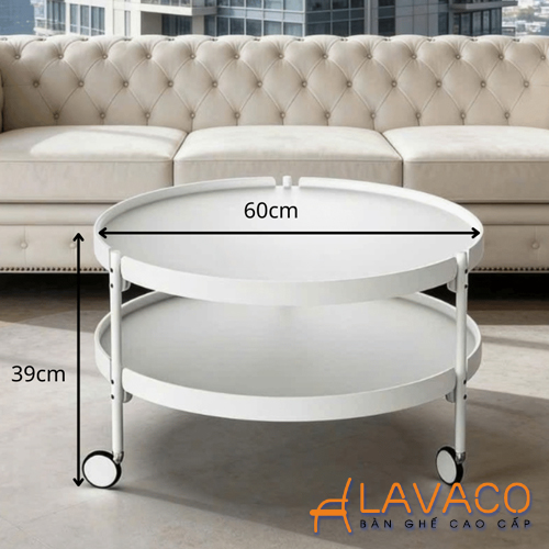 Bàn Side Table 2 tầng có bánh xe phong cách Minimalist Ban-Side-Table-2-tang-co-banh-xe-phong-cach-Minimalist