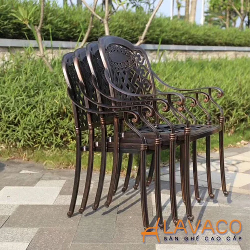 Ghế sân vườn nhôm đúc sang trọng – Mã 279B