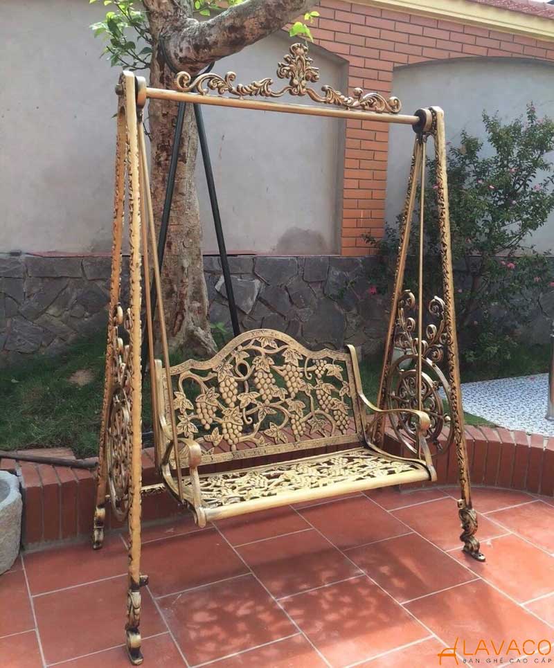 Xích đu nhôm đúc 2 người