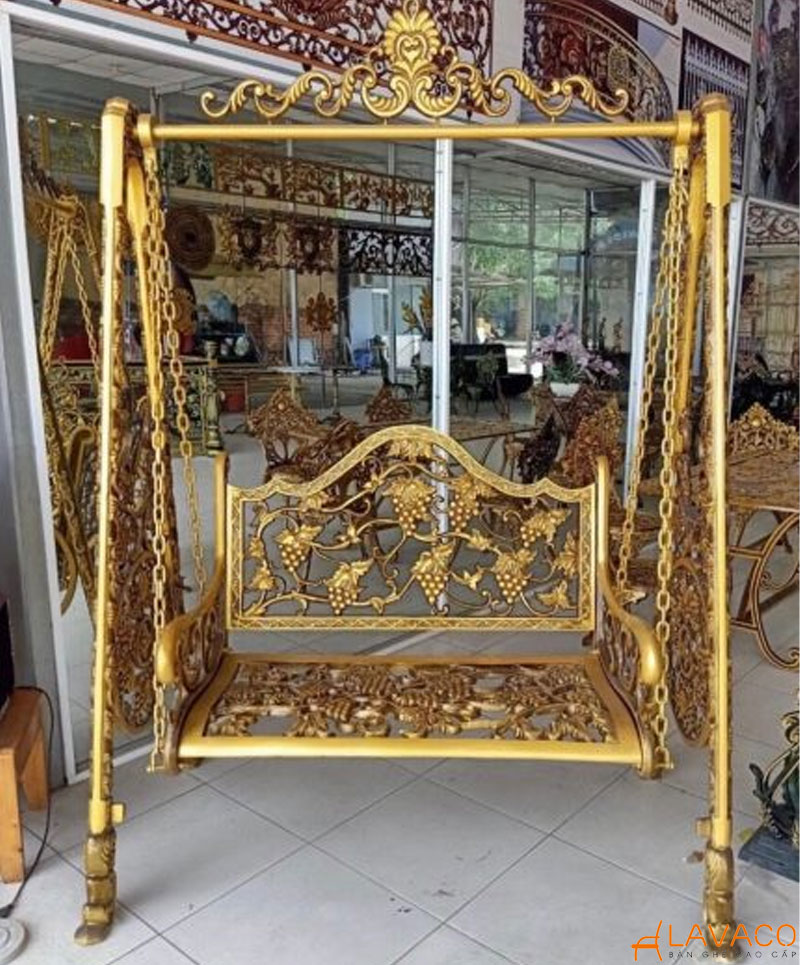 Xích đu nhôm đúc 1 người