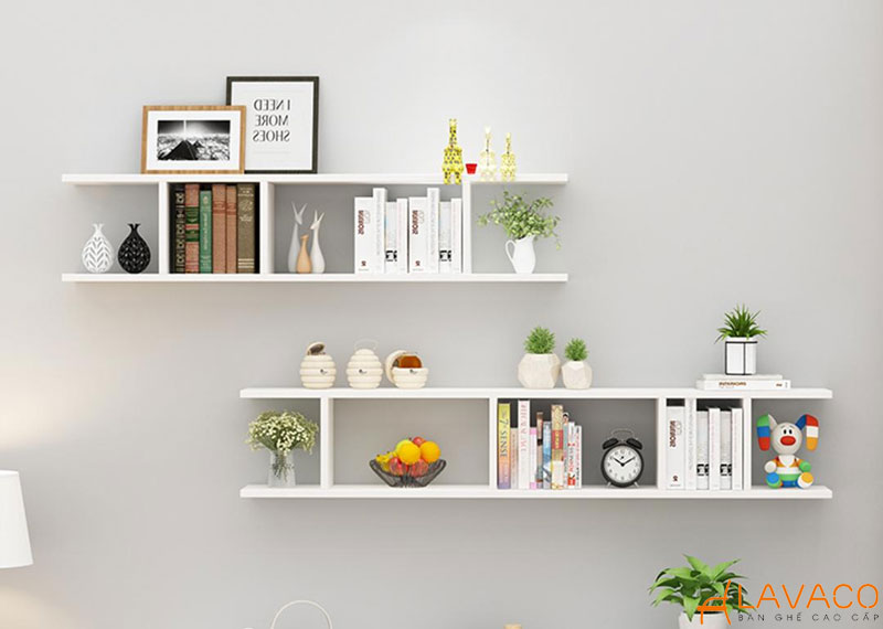 Kệ sách treo tường dạng thanh ngang