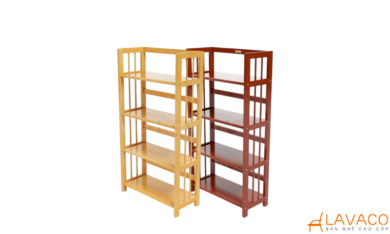 Kệ sách gỗ cao su