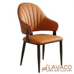 Ghế ăn nệm da chân sắt cao cấp- Mã: 2560