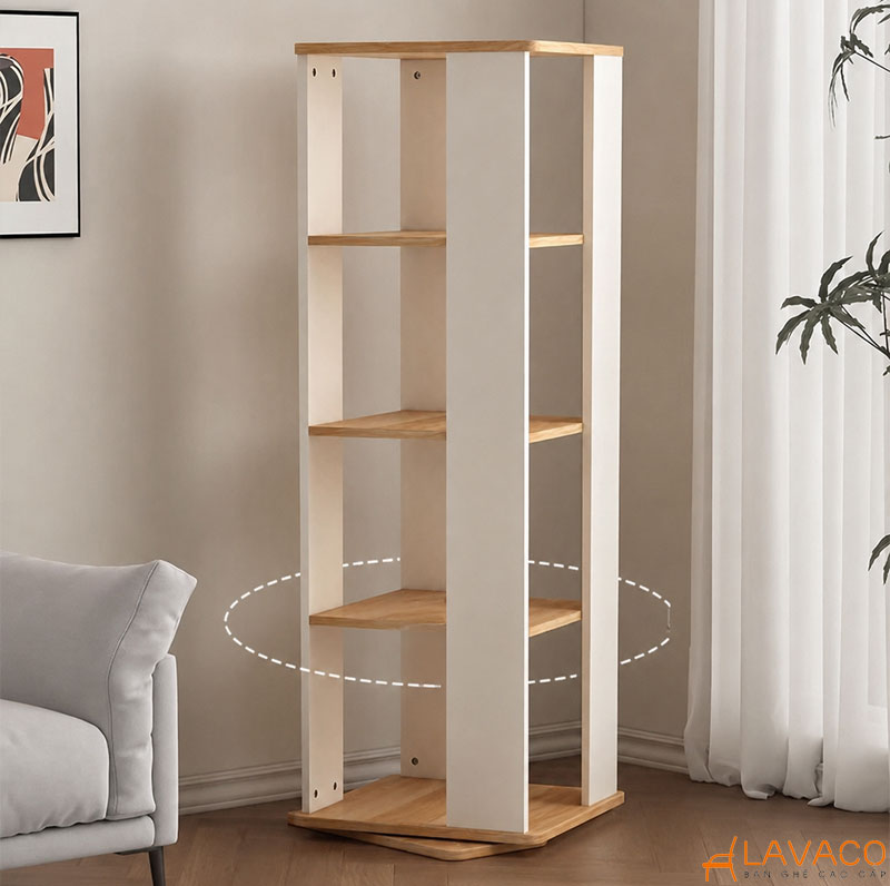 Kệ góc thông minh gấp gọn hoặc xoay 360 độ