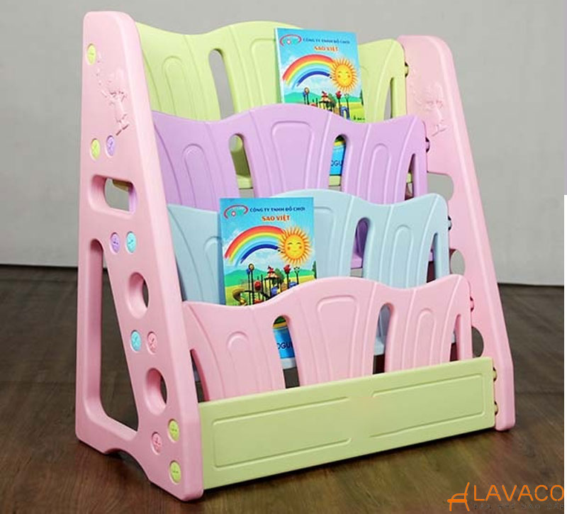 Kệ sách nhựa cho bé