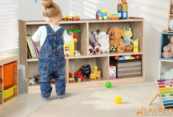 Kệ sách cho bé 3 tuổi