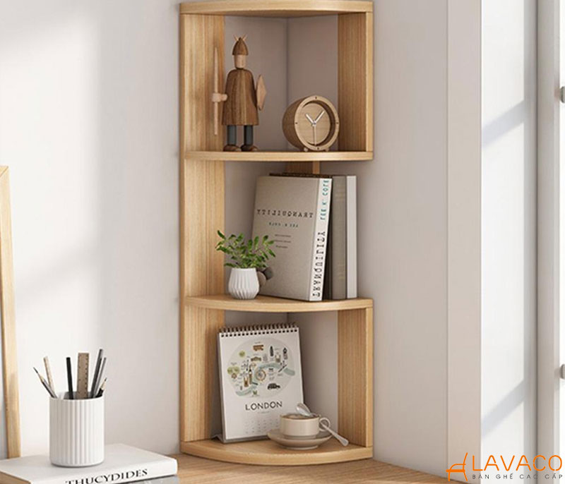 Kệ sách mini góc tường