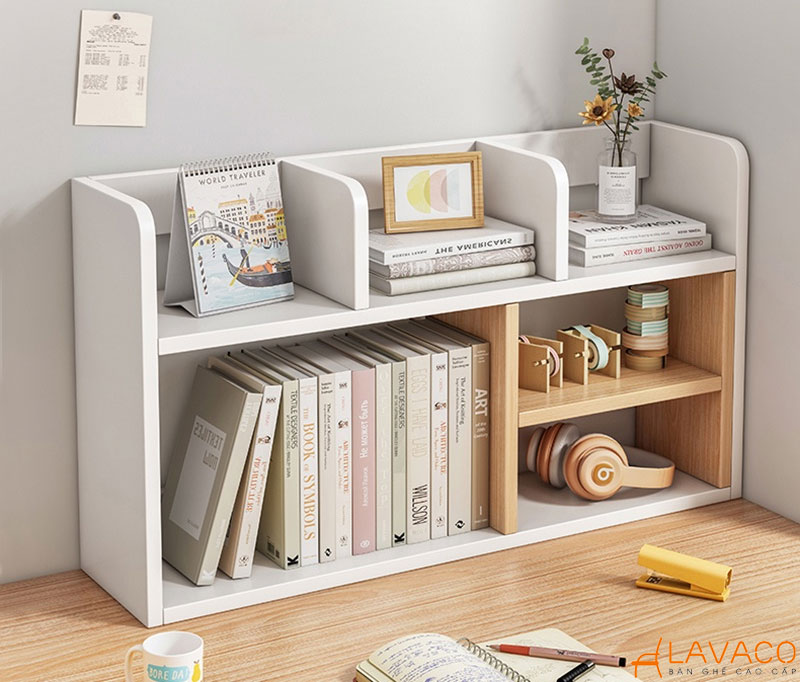Kệ sách mini 1–2 tầng nhỏ gọn