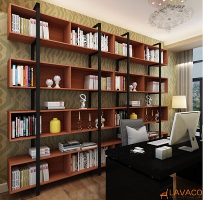 Bố trí kệ sách tại văn phòng doanh nghiệp