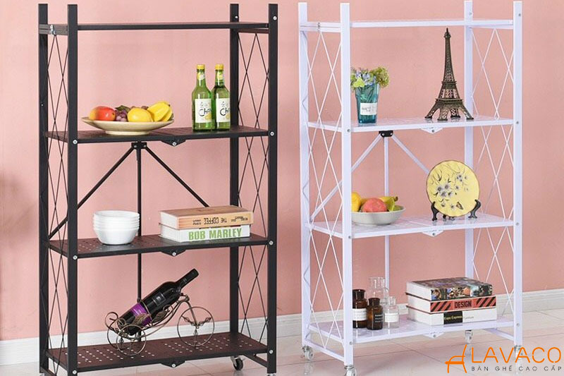 Chất liệu ảnh hưởng trực tiếp đến độ bền, khả năng chịu lực và mức độ phù hợp của kệ