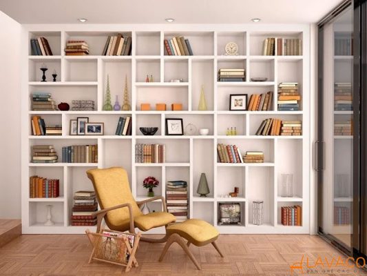 Cách sắp xếp kệ sách gọn gàng, dễ tìm